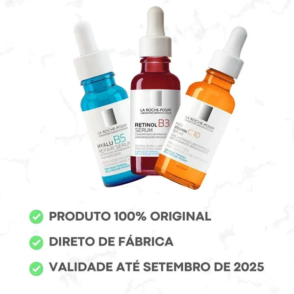 Kit 3 Sérum La Roche Posay – Anti-Idade (3 PRODUTOS) + Brinde Exclusivo - Image 3