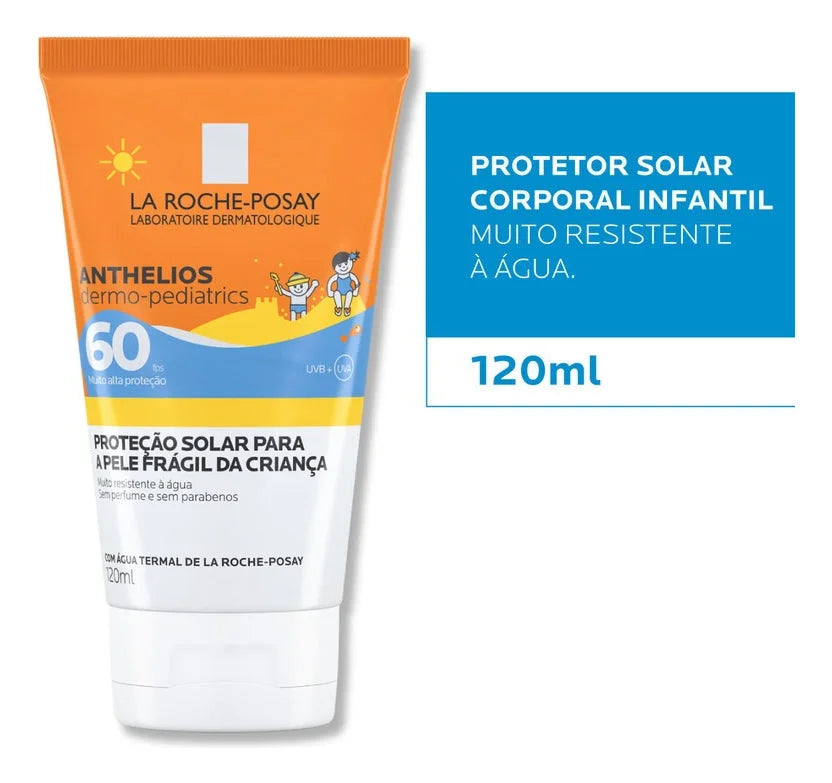 ANTHELIOS AIRLICIUM DERMOPEDIATRICS PROTETOR SOLAR INFANTIL FPS60 120ML - Image 2
