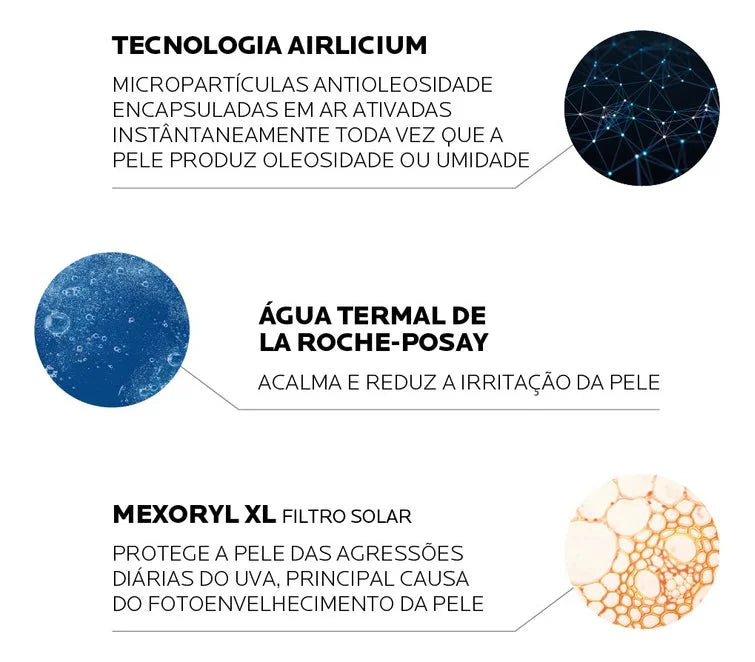 ANTHELIOS AIRLICIUM PROTETOR SOLAR ANTIOLIOSIDADE COR 2.0 FPS50 40g - Image 5